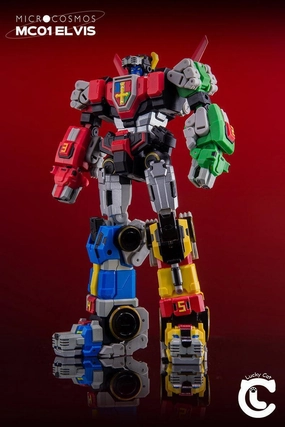 Handmade Sculpture PVC Item Micro Cosmos Elvis Transforming Cube Toy