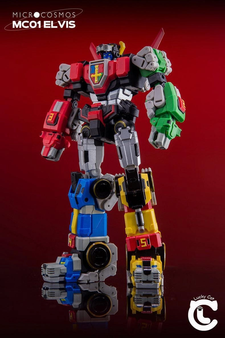 Handmade Sculpture PVC Item Micro Cosmos Elvis Transforming Cube Toy