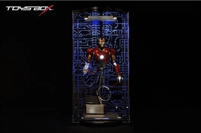 Anime Display 1:6 Iron Man Construction Acrylic Hall of Armor Display Box