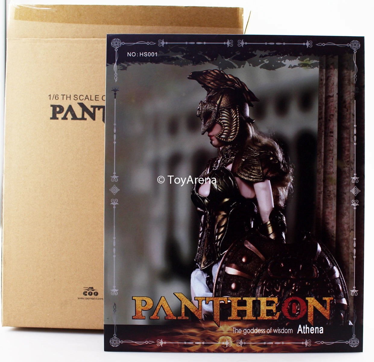 COO Model 1/6 Pantheon Athena (Goddess of Wisdom) Scale Figure Hero Figure Forest Creature