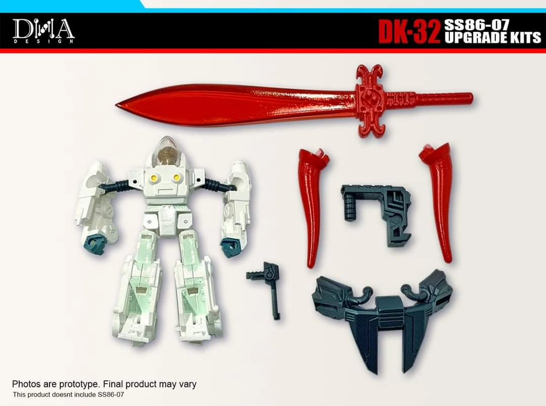 DNA Design DK-32 Upgrade kit for Studio Series Dinobot Slug SS86-07 Add On Manga Character