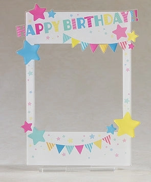 Gold Leaf Nendoroid More: Acrylic Frame Stand (Happy Birthday)
