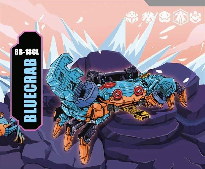 Beastbox BB-18CL Bluecrab Designer Product Modern Collectible