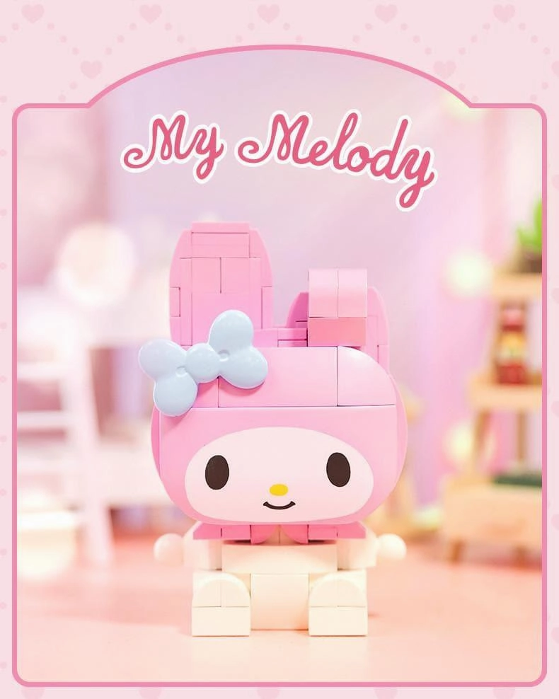 Themed Decor Limited Object My Melody Kuppy Mini Building Blocks Set
