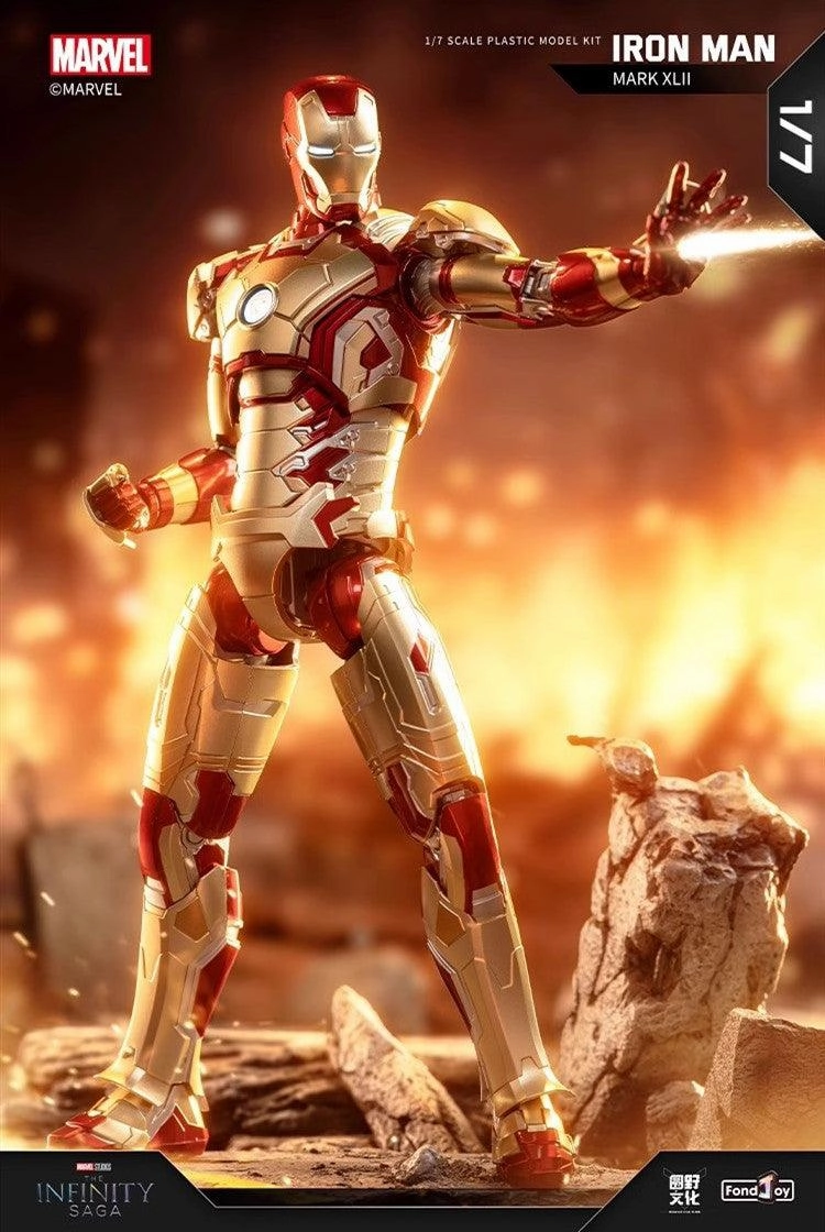 Ship Figure 1:7 Iron Man Mark XLII Mk42 Action Figure Assembly Kit