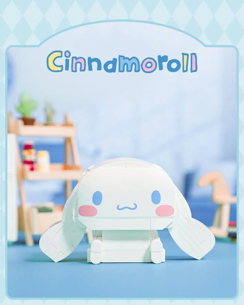 Cinnamoroll Kuppy Mini Building Blocks Set Weapon Prop