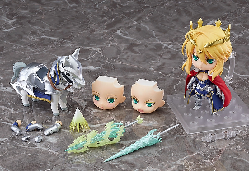 Nendoroid #1532-DX Lancer (Altria Pendragon) & Dun Stallion Fate/Grand Order Timeless Treasure Anime Display