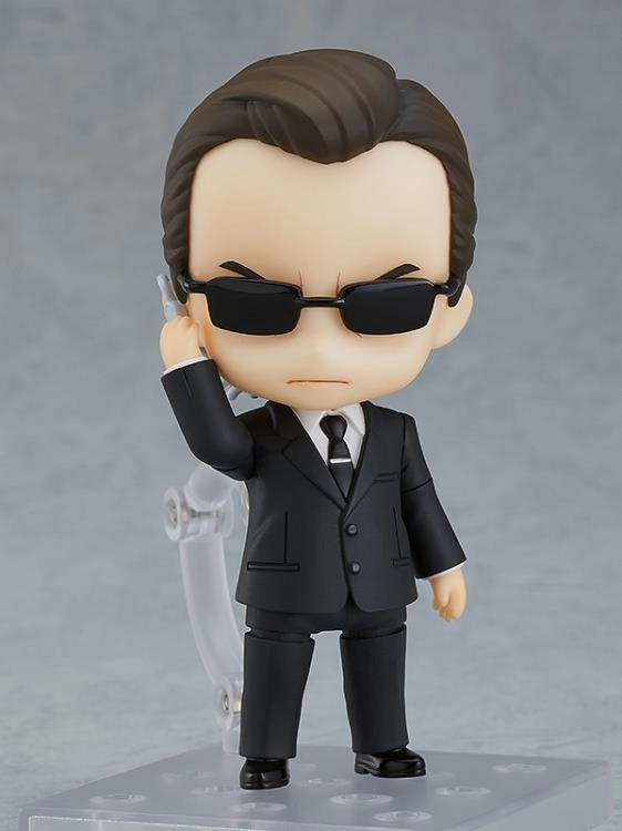 Wood Carving Nendoroid #1872 Agent Smith The Matrix