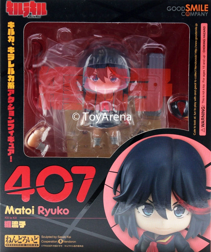 Nendoroid #407 Ryuko Matoi Kill la Kill Cat Figurine Collectible Merchandise