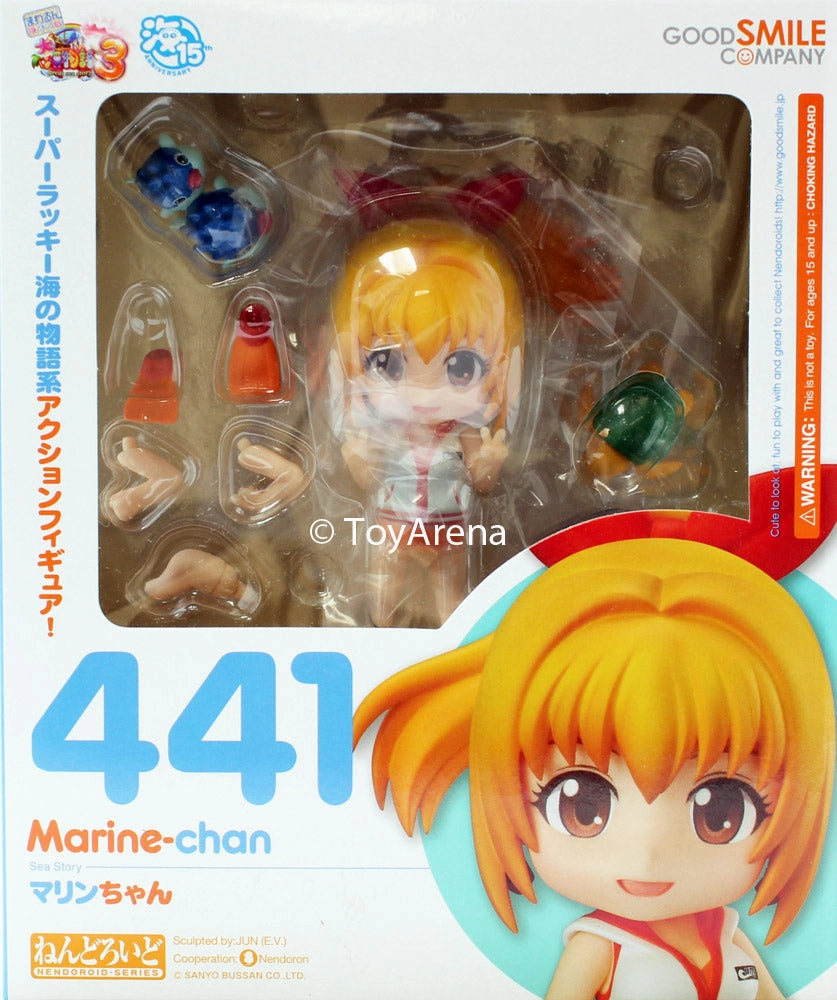 Nendoroid #441 Marine-chan Sea Story Umi Monogatari Superhero Goods Action Art