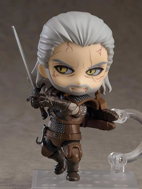 Anime Art Premium Collectible Nendoroid #907 Geralt The Witcher 3: Wild Hunt