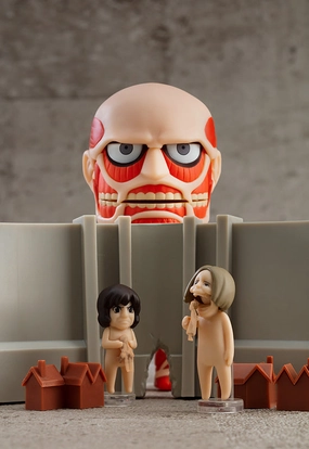 Valuable Collectible Nendoroid Colossal Titan Renewal Set