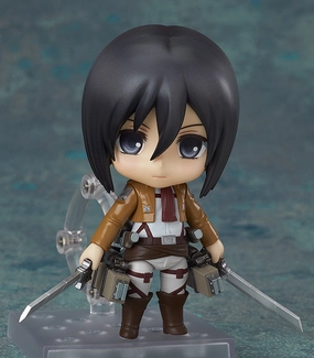 Anime Decor Gaming Sculpture Nendoroid Mikasa Ackerman (3rd-Run)