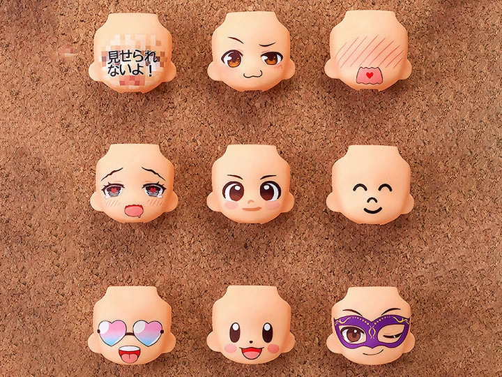 Worldwide Fanbase Anime Model Nendoroid More Face Swap 04 - Figure Parts