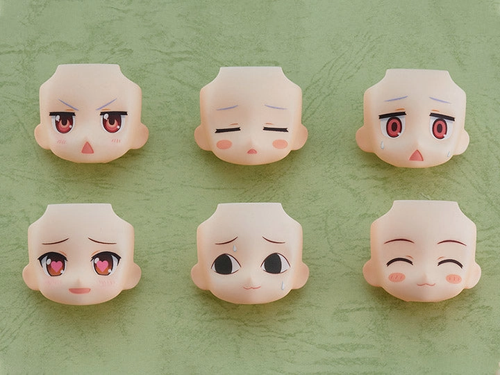 Resale Value Nendoroid More Face Swap Non Non Biyori Nonstop Set of 6 Face Plates Figure Parts