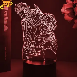 Science Model Designer Art Lampe LED Sung Jin-Woo "Madness" - Solo Leveling?