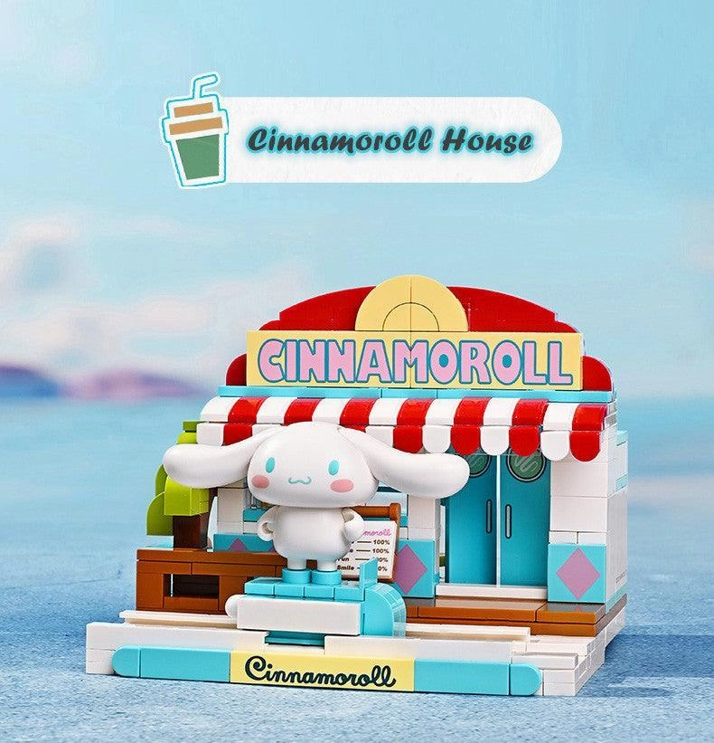 Toy Collection Kuppy Cinnamoroll Dessert House Building Blocks Set