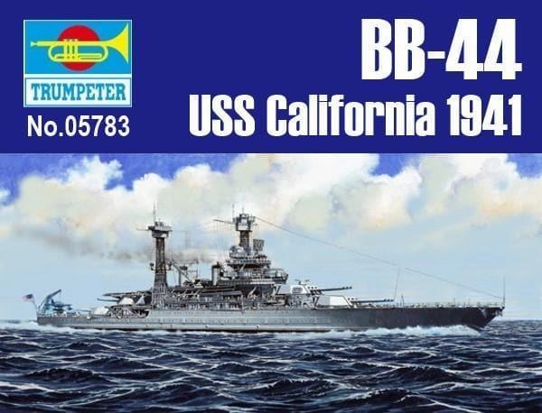 Ecommerce 1:700 USS California BB-44 1941 Warship Assembly Kit