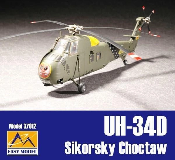 Robot Toy Collectible Article 1:72 Sikorsky UH-34D Choctaw Rotorcraft