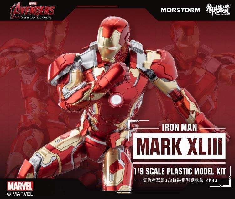 Superhero Pose 1:9 Iron Man Mark XLIII Mk43 Assembly Kit