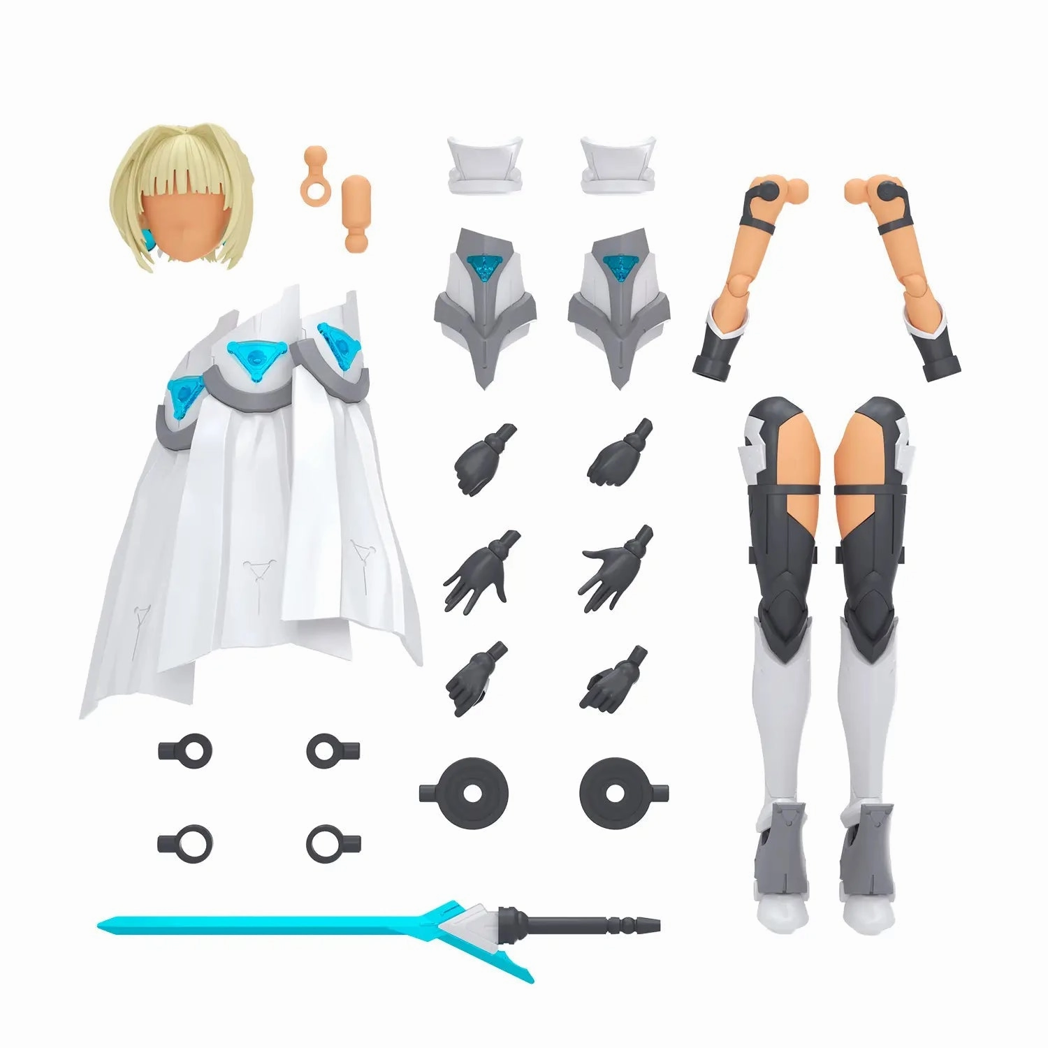 Bandai 30 Minutes Sisters 30MS OP-23 Option Parts Set 23 Valkyrie Costume (Color C) Model Kit Anniversary Present
