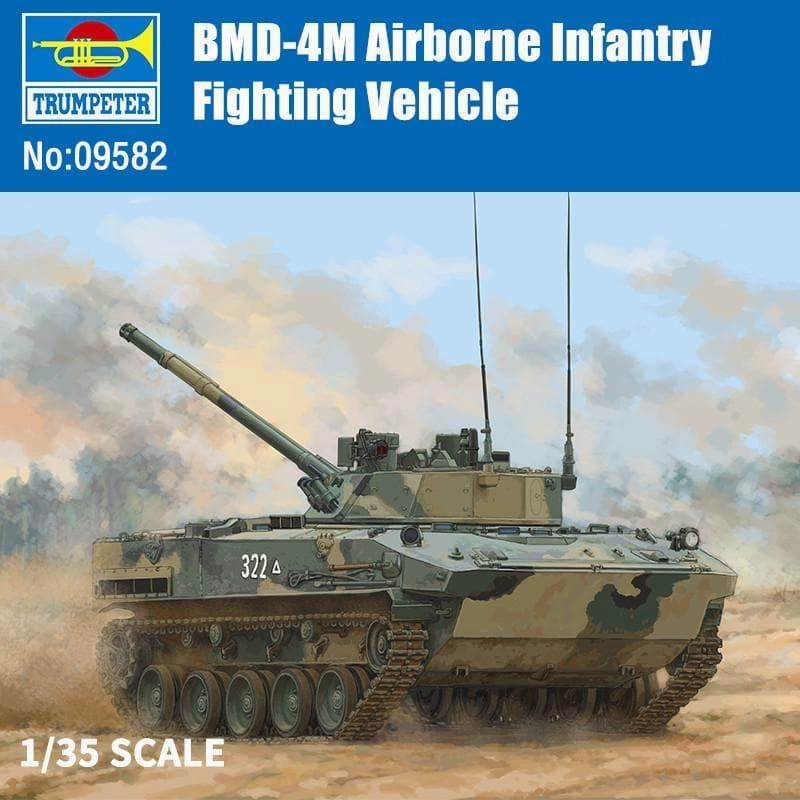 Licensed Product 1:35 BMD-4M Airborne Infantry Fighting Vehicle Assembly Kit