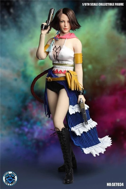 Collectible Goods Cyborg Design 1:6 Yuna Seamless Figure