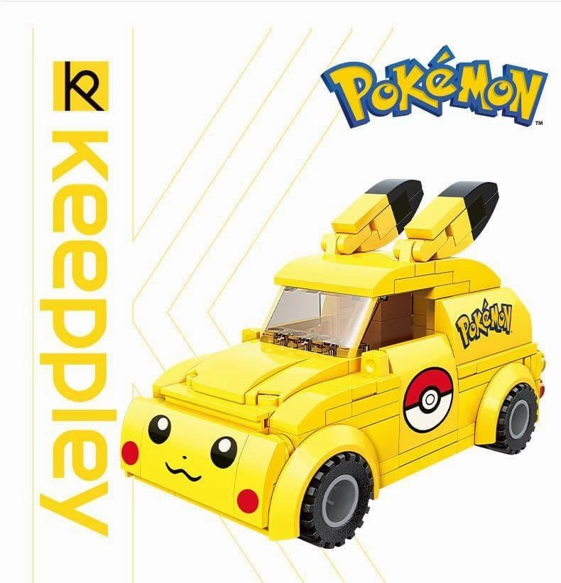 Pikachu Racing Car Building Blocks Set Corporate Gift