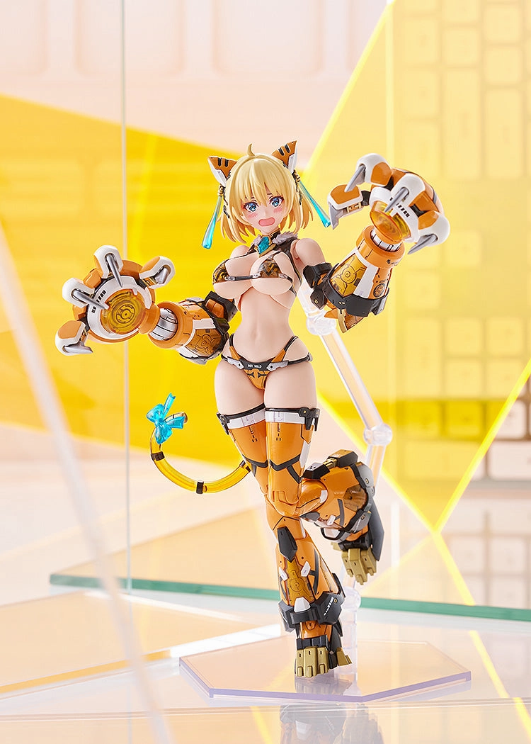 PLAMAX BP-02 Sophia F. Shirring: Tiger Armor Ver. Designer Item Gaming Statue