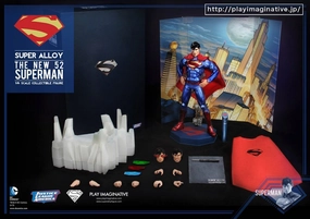 Play Imaginative 1/6 Justice League Super Alloy NEW 52 Superman Memory Keepsake Gallery Worthy