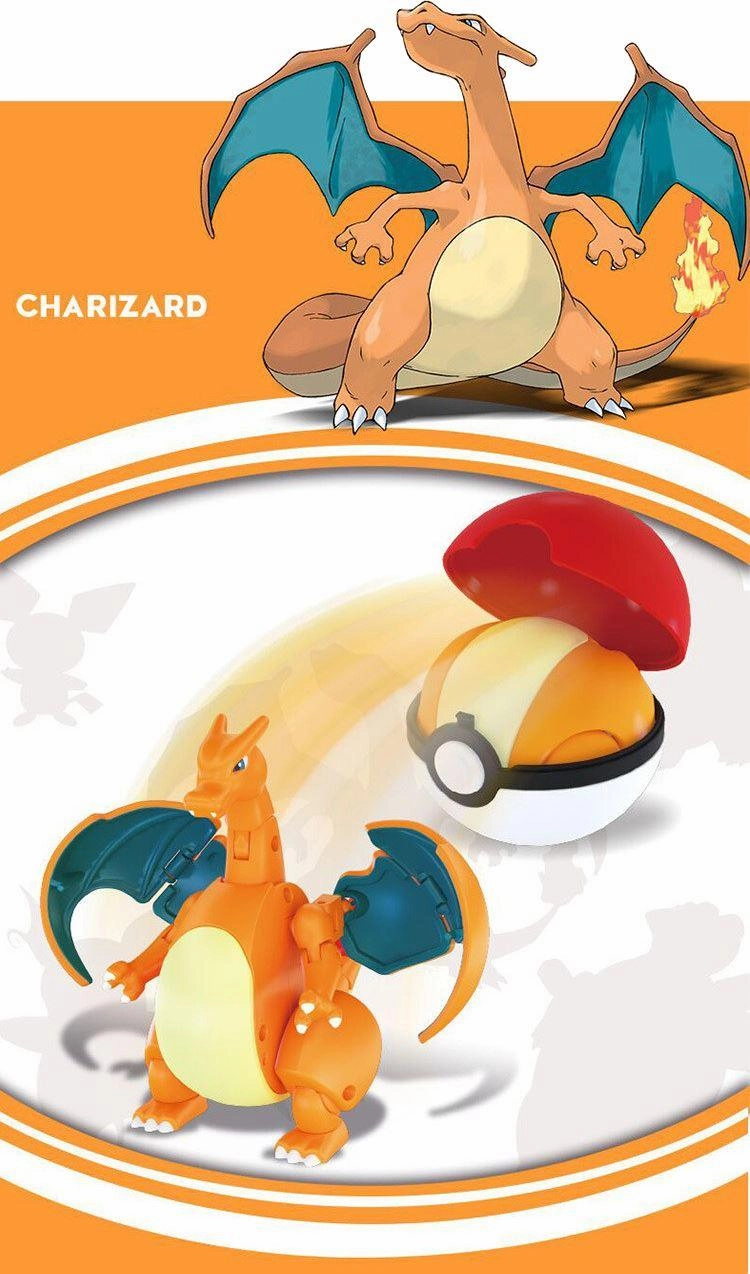 PokemonGo Charizard Pokeball Fast shipping