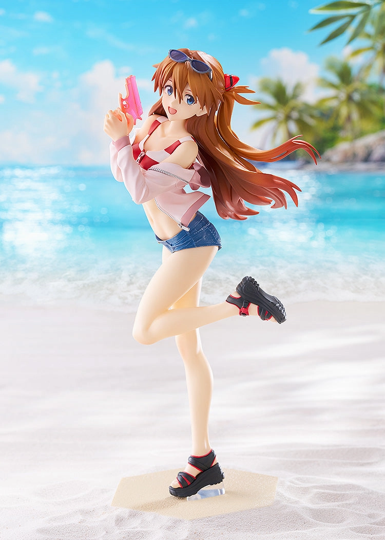 PVC Display Miniature Creation POP UP PARADE BEACH QUEENS Asuka Shikinami Langley L Size