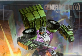 Father's Day Generation Toy Gravity Builder GT-01A Scraper