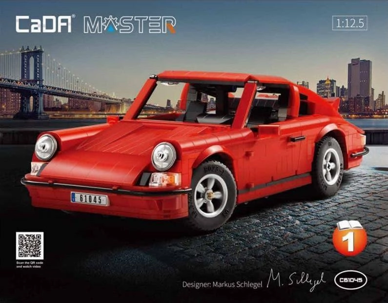 Fantasy Toy promotional item Porsche 911 Retro Sports Car Building Blocks Set