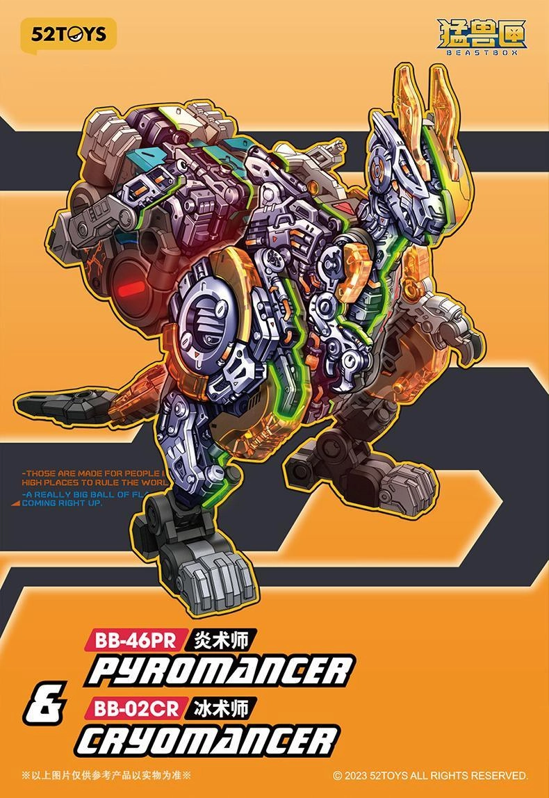 Non toxic Gift For Him Beastbox BB-46PR Pyromancer & Cryomancer Combo Set