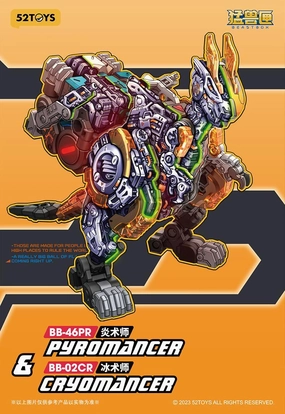 Non toxic Gift For Him Beastbox BB-46PR Pyromancer & Cryomancer Combo Set