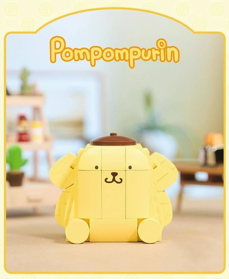 Pompompurin Kuppy Mini Building Blocks Set Collector's item