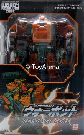 Fansproject Warbot WB-004 Revolver Core Transformers Action Figure Landmark Replica Miniature Hobby