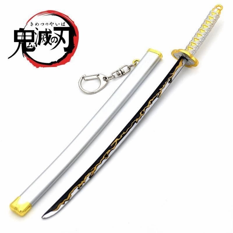 Agatsuma Zenitsu Nichirin Blade Yellow Sword Metal Replica She Shed