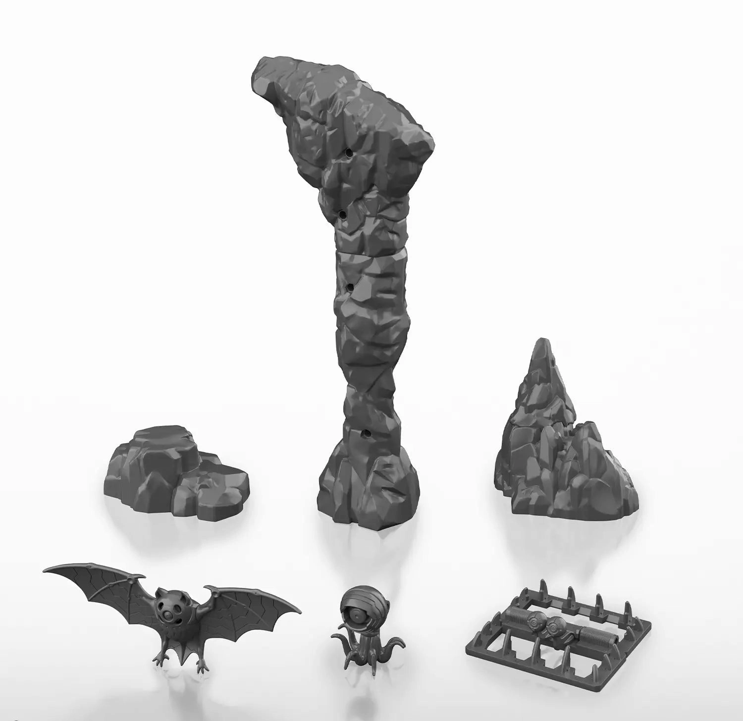 Mid Century Bandai 30 Minutes Fantasy 30MF 1/144 Customized Structure 2 Accessory Model Kit