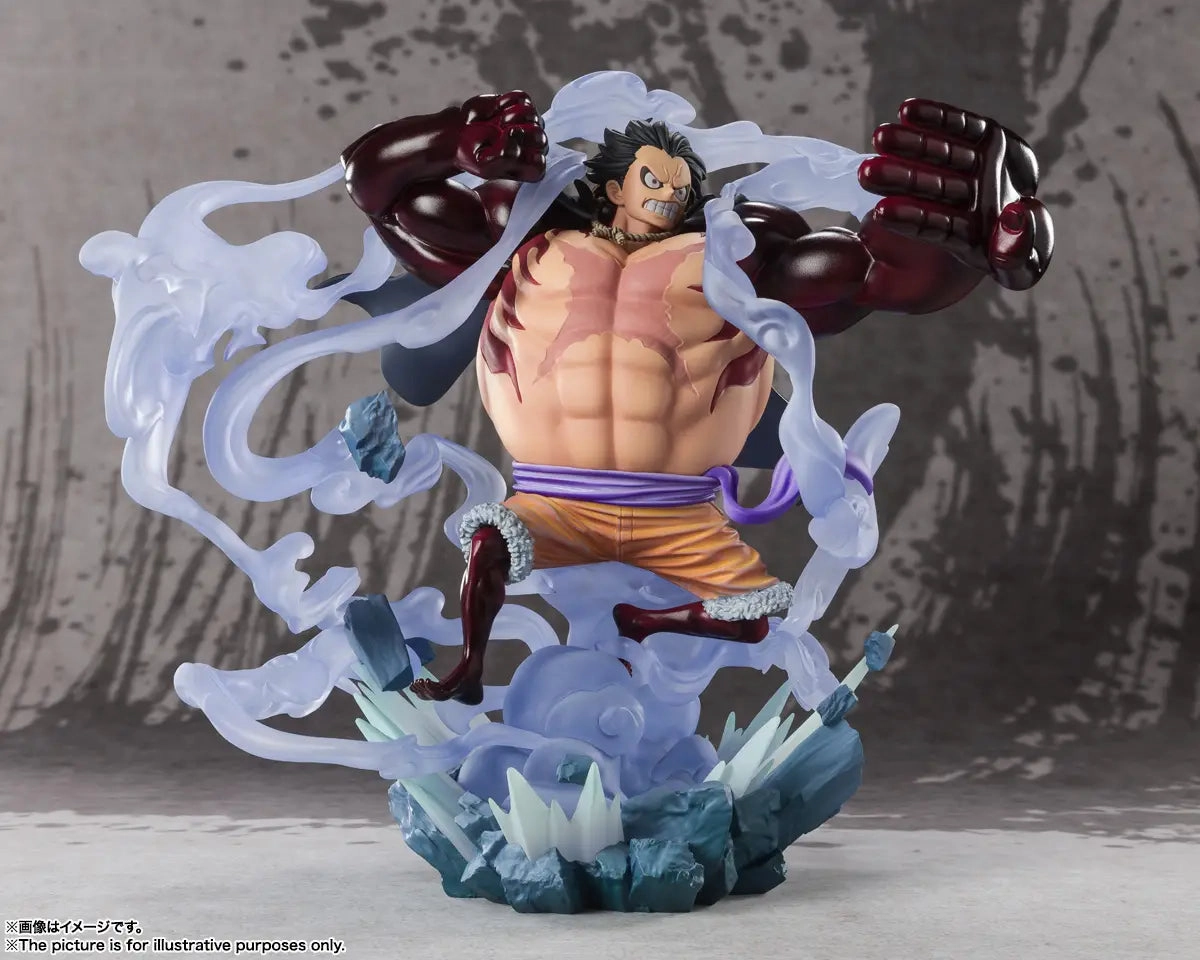 Instagram Worthy Figuarts Zero Extra Battle One Piece  Monkey D. Luffy Gear 4 (Battle of Monsters on Onigashima) Statue