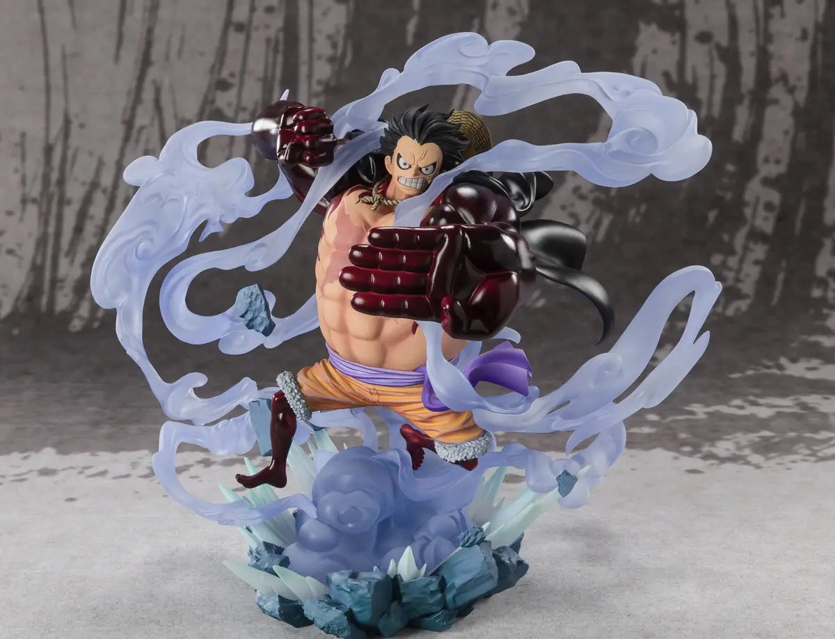 Movie Statue Gaming Piece Figuarts Zero Extra Battle One Piece  Monkey D. Luffy Gear 4 (Battle of Monsters on Onigashima) Statue