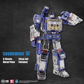 Transformers Soundwave Metal Assembly Kit Character Model Character Item