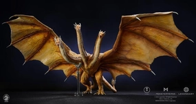 Chibi Model King Ghidorah Figure Statue