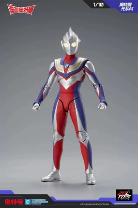 Art Series Global Phenomenon 1:10 Ultraman Tiga Multi Type Light-Up Action Toy