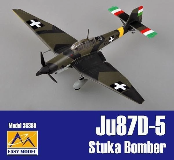 1:72 Ju87D-5 Stuka Bomber Fighter Preservation Tool