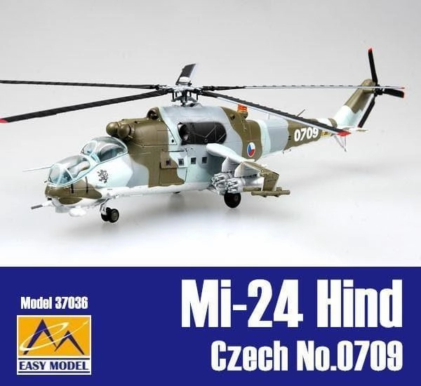 1:72 Mi-24 Hind Czech Republic No.0709 Rotorcraft Historical Figure