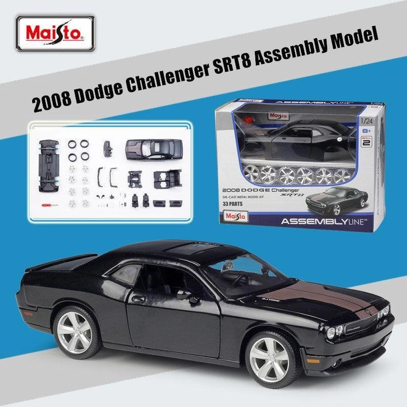 Vinyl Creation Cultural Gift 1:24 Dodge Challenger SRT8 2008 Alloy Assembly Model