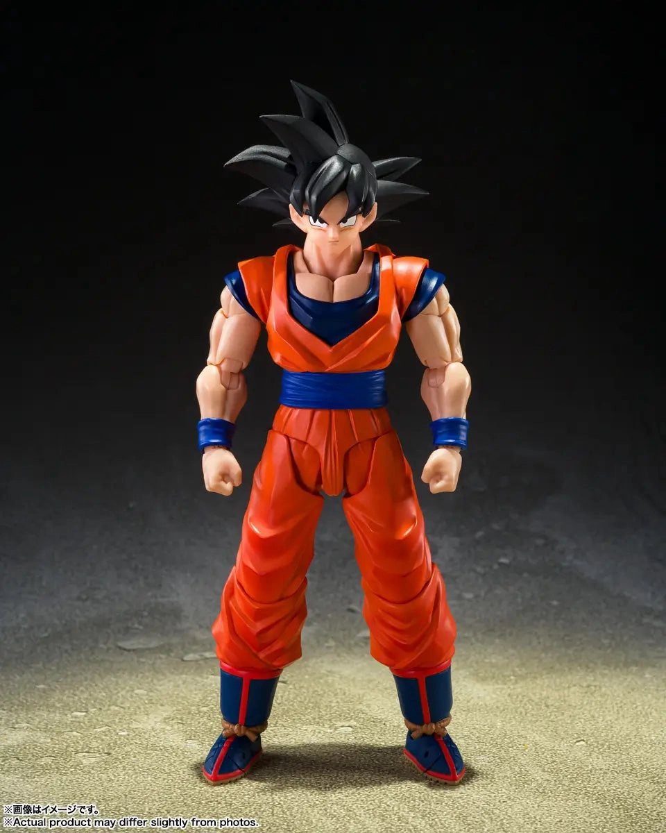 S.H. Figuarts Dragon Ball Z Son Goku (Kind-hearted Saiyan) Action Figure Action Showcase Hidden Gem
