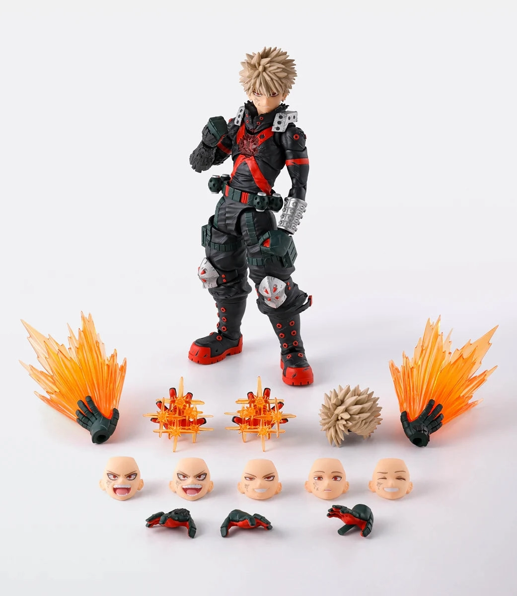 Robot Display Train Model S.H. Figuarts My Hero Academia Katsuki Bakugo -The Beginning- Action Figure